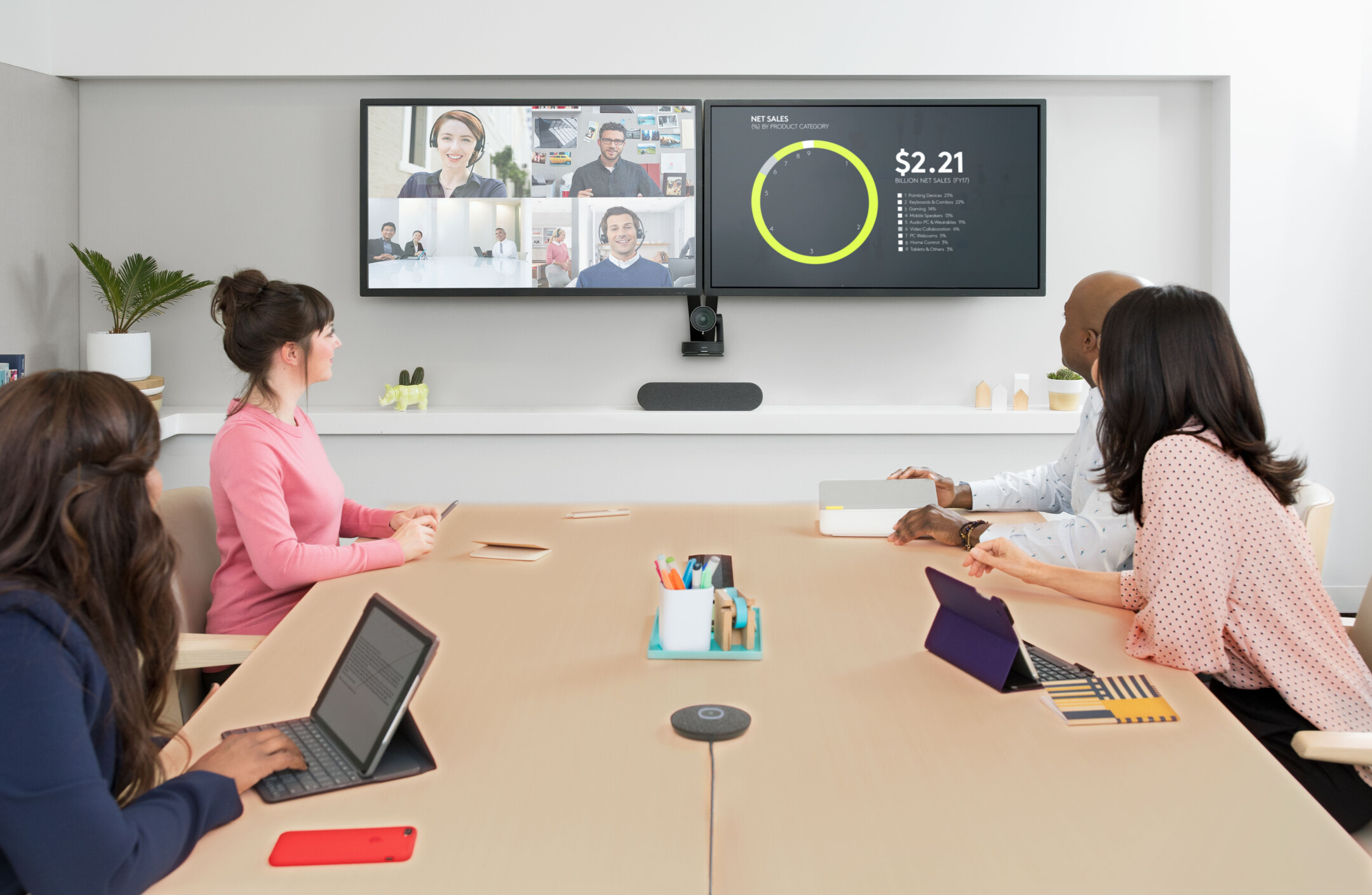 Logitech Microphone d'Extension pour Système de Webcam | Prix Maroc